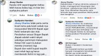 Komentar Wabup Rohil pada Unggahan dari akun Facebook bernama Syahputra Hamdani. Komentar Wabup Rohil pada Unggahan dari akun Facebook bernama Syahputra Hamdani.