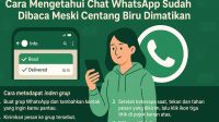 Cara Mengetahui Chat WhatsApp Sudah Dibaca Meski Centang Biru Dimatikan