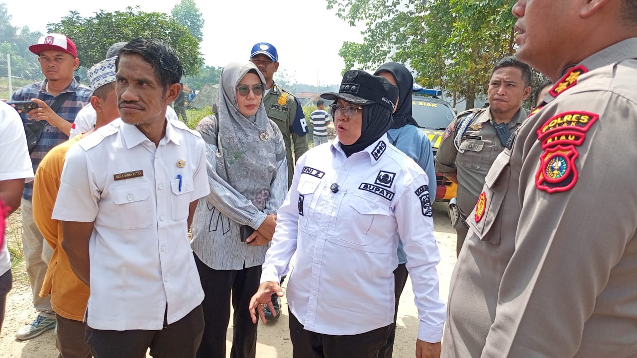 Konflik Lahan Berujung Kerusuhan, Bupati Siak Turun Tangan Redam Situasi di PT SSL