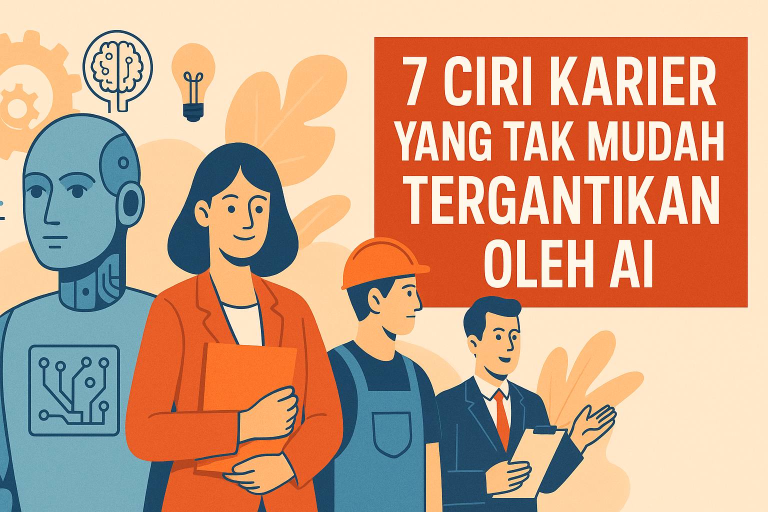 7 Karir yang Tak Mudah Tergantikan oleh AI