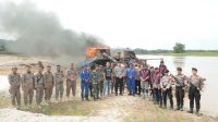 Polda Riau bersama Polres Kuantan Singingi menggelar Operasi Penambangan Tanpa Izin (PETI) di wilayah Kuantan Singingi pada Kamis (31/7/2025). Polda Riau pacu jalur