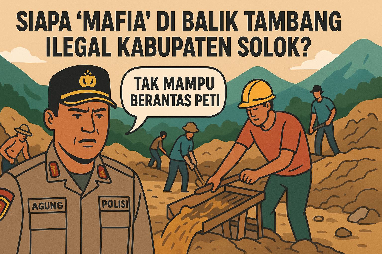 Tambang emas di solok