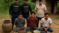 Geger! Polisi Gerebek Pemurnian Emas Ilegal di Belakang Rumah Mantan Kades Lubuk Ramo file 0000000090ec72088edbe674798cd921
