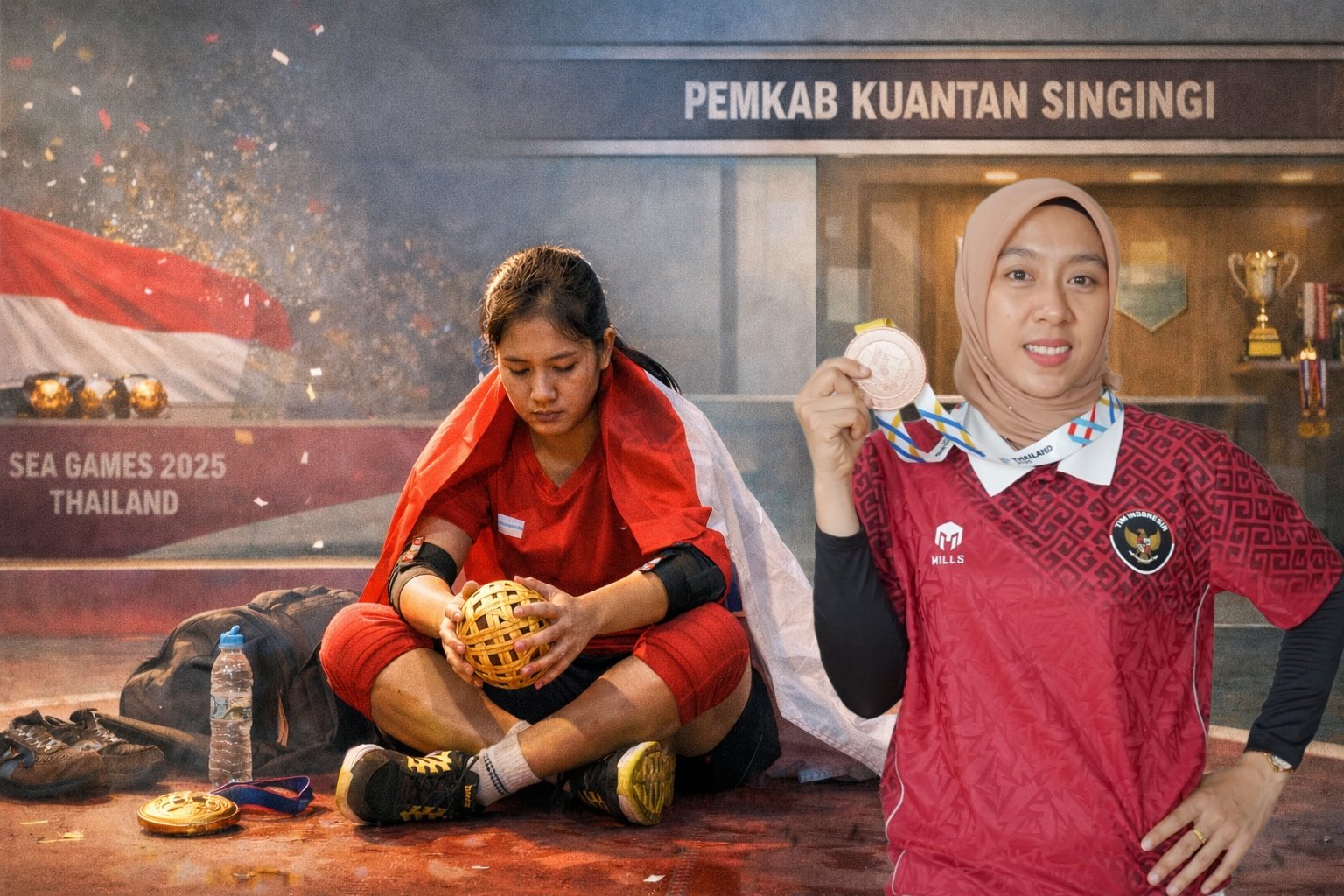 Atlet SEA Games Asal Kuansing Pertanyakan Keadilan Pemerintah
