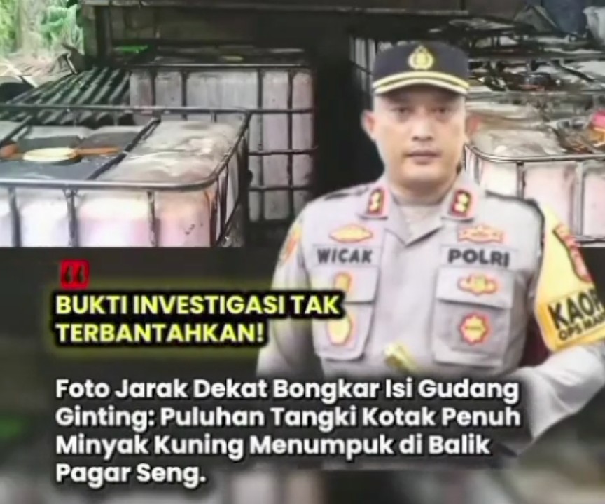 Gudang Penampungan CPO Ilegal di Tungkal Ulu Masih Beroperasi Bebas